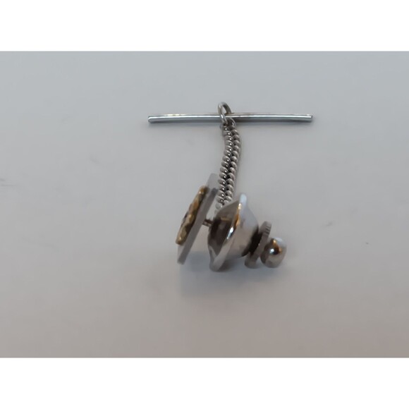 Vintage Masonic Square & Compass Tie Tac / Lapel Pin 12 mm - Picture 3 of 12